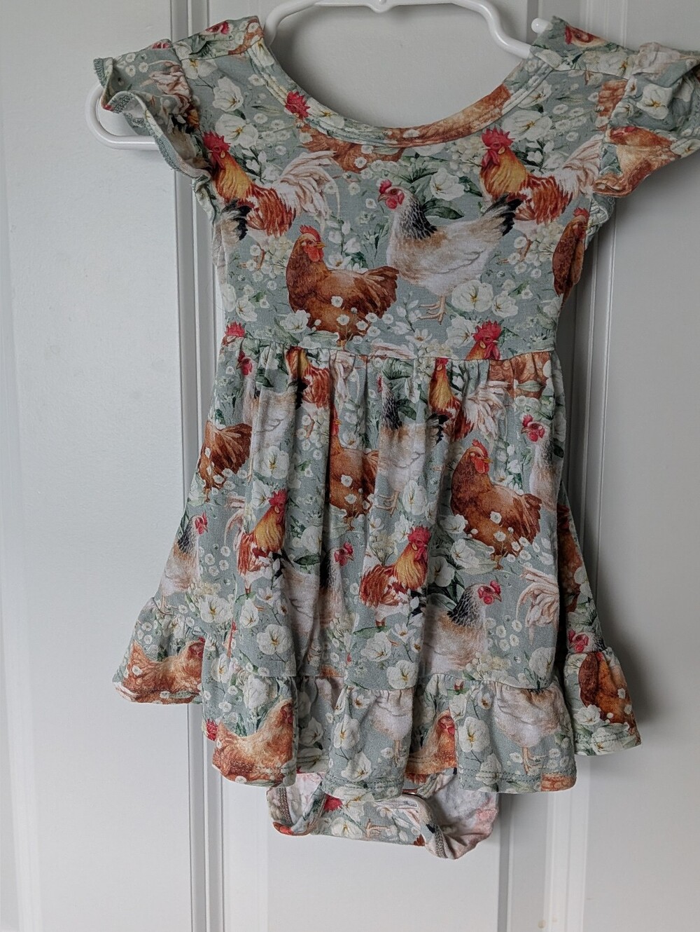 Posh Peanut Janet Bodysuit Twirl 6-12 Months
